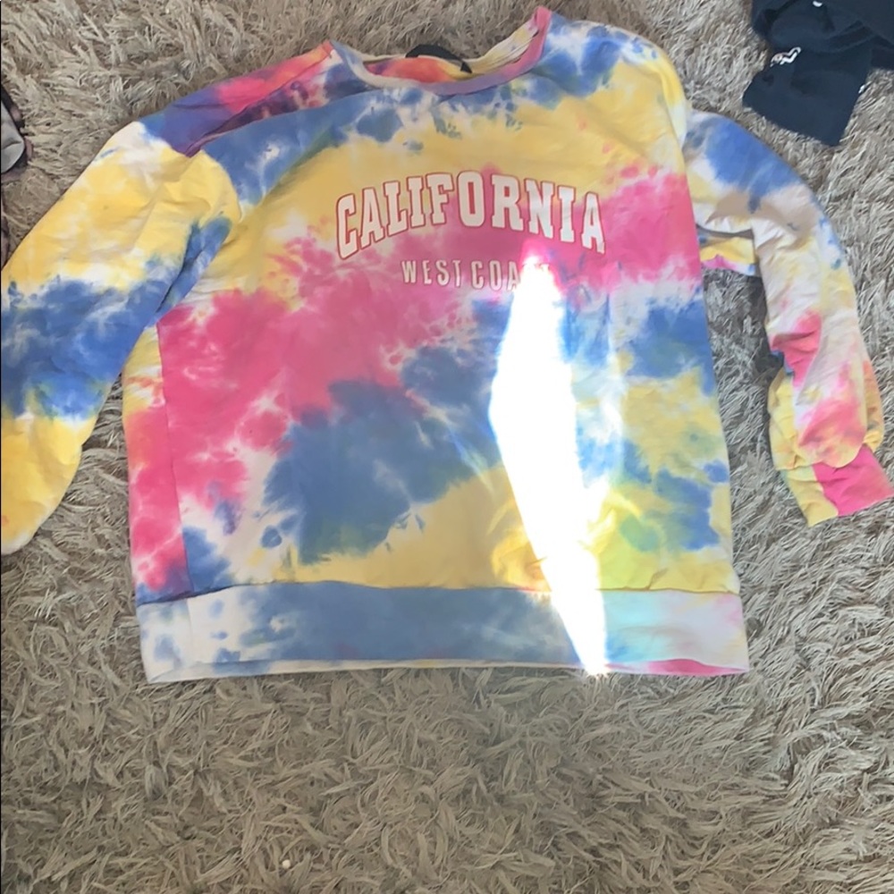 Tie dye sweatshirt